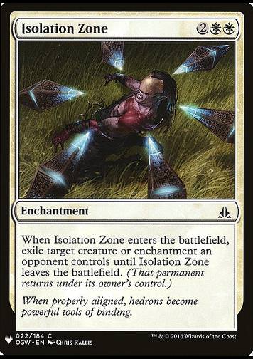 Isolation Zone (Isolationszone)